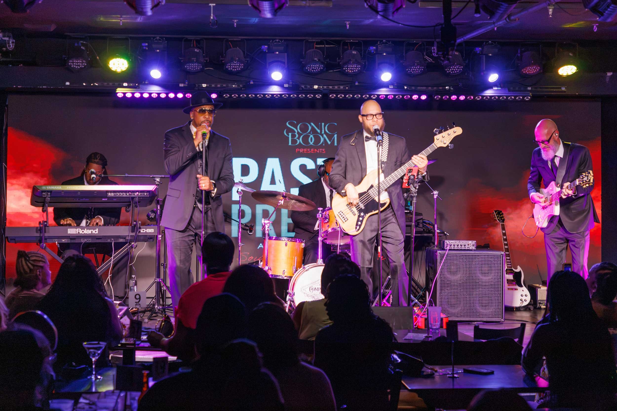 Sonic Boom performing live